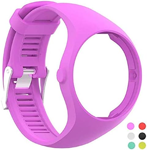 Fashion Clearance! Noopvan for Polar M200 Wrist Straps,Accessory Replacement Soft Silicone Gel Watch Band Wristband Sport Bracelet for Polar M200 Watch (Purple)