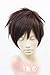 Aicos Attack on Titan Eren Jaeger Short Dark Brown Anime Cosplay Wig by 2013 wig
