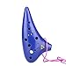 Andoer 12 Hole Ocarina Plastic Alto C Vessel Flute Wind Musical Instrument Legend of Zelda with Music Score