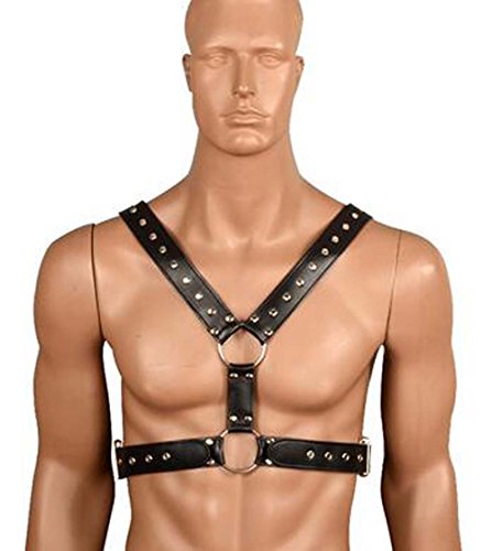 Men Sexy Bondage Harness Bdsm Leather Body Harness Belt Strap Bondage Restraints