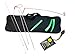Full Professional Kit - Easy Entry Long Reach Grabber with Air Wedge, Pry Tool, Non Marring Wedges and Carrying Case for Car