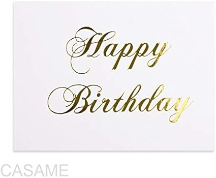 Raq 48 Pcs Mini Or En Relief Remerciements Carte Joyeux Anniversaire Fete Invitations De Mariage Lettre Cartes De Voeux Joyeux Anniversaire Amazon Fr Cuisine Maison