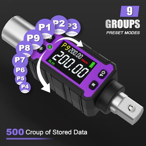 ANPUDS 1/2" Digital Torque Wrench 200Nm