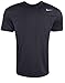 Nike Men's Legend 2.0 Short Sleeve Tee, Obsidian/Black/Black, Medium