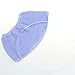 FaSoLa Bathroom Warmer Washable Cloth Toilet Seat Cover Pads (Blue)