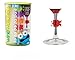 Joie Wine Watchers Cocktail and Wine Glass Charms, Set of 6, Assorted Colors