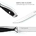 Steak Knife Set,German X50Cr15 Stainless Steel Fine Edge Steak Knives,6-Piece Heavy Steak Knives