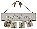Mud Pie My First Year Photo Holder Distressed Nursery Decor