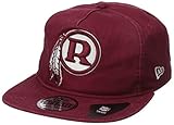 New Era NFL Washington Redskins Historic Team Washed A-Frame Snapback Cap, One Size, Maroon