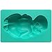Funshowcase Large Sleeping Baby Silicone Mold for Cake Decoration Candy Soap Making