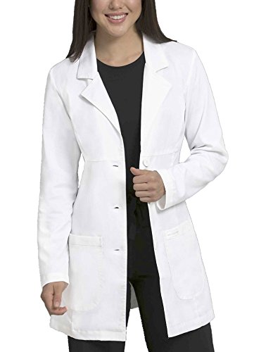 souland woman's white long sleeves lab coat