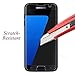 BONUM Galaxy S7 Screen Protector, HD Clear Anti-Scratch Anti-Fingerprint Bubble-free - 2 Piece