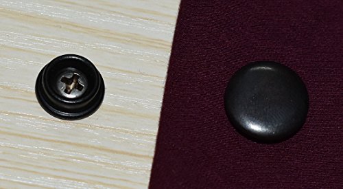 image for TommoT 60pcs Fastener Screw Snaps, Stainless Steel Marine Grade 3/8