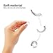 Invisible Ring Size Adjuster for Loose Rings Ring Adjuster Fit Narrow Rings with Jewelry Polishing Cloth