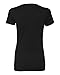 Next Level Ladies' CVC Deep V XL BLACK