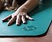 Yoga Mat Youphoria Yoga - 24 x 72-6mm - Lightweight & Absorbent Non Slip Yoga Mats for Hot Yoga, Home or Travel - Premium Yoga Mat in Jade Green