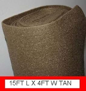 Amazon.com: Polymat 15ft x 4ft Wide Tan/ Beige Car Speaker ...