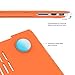 iBenzer Macbook Pro Retina 13 Plastic Hard Case, Keyboard Cover (Orange)
