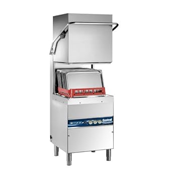 Amazon Com Hood Type High Temperature Dishwasher Stainless Steel