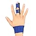 Finger Extension Splint for Trigger Finger, Mallet Finger, Finger Knuckle Immobilization, Finger Fractures, Wounds, Post-Operative Care and Pain Relief- Malleable Metallic Hand Splint Finger Support