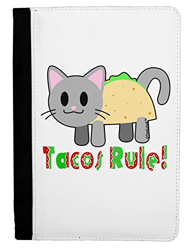 TooLoud Tacos Rule Taco Cat Design Ipad Mini Fold Stand Case - Black