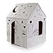 Easy Playhouse Holiday Cottage - Kids Art & Craft for Indoor Fun, Color, Draw, Doodle on a Festive North Pole House - Decorate & Personalize a Cardboard Fort, 32