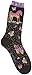 Laurel Burch Women's Single Pack Lively Nature Crew Socks, Mythical Mares,9-11