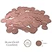 Tissue Paper Tassels Party Garland, 20pcs Rose Gold Foil Pink Blush Yellow Tassel 10g Rose Gold Confetti Gift for Baby Girl Showers Birthday Weddings Bridal Shower Decorations