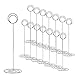 MANGZ 15 Pack 8.75 Inch Tall Table Number Holder, Place Card Holder, Wire Photo Holder Clip Perfect for Weddings, Banquets