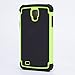 32ndShock Proof Heavy Duty Defender Case Cover for for Samsung Galaxy S4 Active i9295 - Green