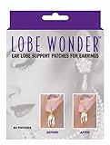 Lobe Wonder Earring Support Patches, 60-Count Boxes (Pack of 4), Health Care Stuffs