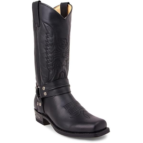 Grinders El Paso Botas Unisex De Edia Pantorrilla De Cuero Arrón