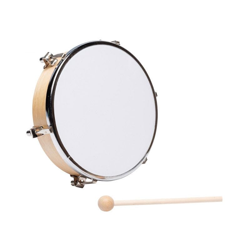 FUZEAU 8345 Synthetic Head Tambourine 10 "