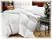 ORGANIC TEXTILES White Down Alternative Bed Comforter with Organic Cotton Covering (King Size, Regular Fill) Skin Sensitive, All-Seasons Use, Machine Washable, Eco-Friendly Alternative, Soft Feel