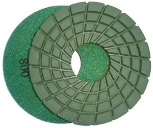 Toolocity 7PDR0800 7-Inch Rigid Diamond Polishing Pads, 800 Grit