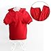 royalwise LED Christmas Dog Sweatshirt Lighted Holiday Puppy Hoodie Pet Shirt Cat Winter Warm Clothes (XL, Red)