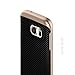 Caseology Envoy for Galaxy S7 Case (2016) - Premium Leather - Carbon Fiber Black