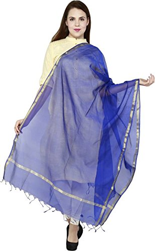 mangal art silk solid color dupatta for girls and women