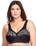 Glamorise Womens MagicLift Cotton Support Wirefree