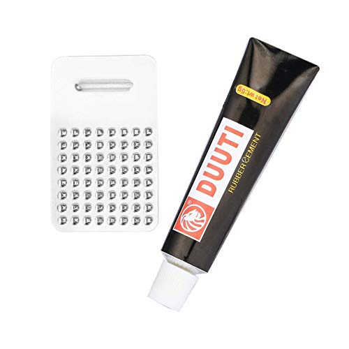 Lovelystar Tire Repair Kit, Cycling Bicycle Bike Repair Fix Kit Flat Rubber Tire Tyre Tube Patch Glue Set Bicycle Bike Repair Accessories