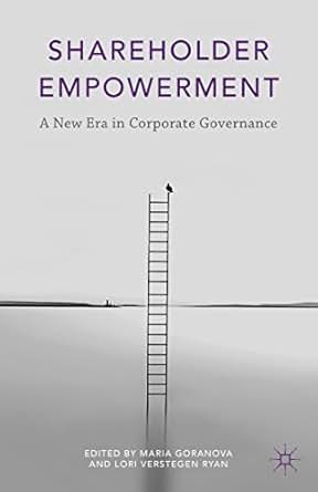 Amazon Com Shareholder Empowerment A New Era In