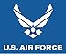 Air Force "New Style" MILITARY Flag - 3 foot by 5 foot Polyester (NEW) primary