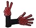 Barbecue Grilling Cooking Gloves w/ Fingers Doopo- 932°F Extreme Heat Resistant, Fire & Cut Resistant Level 4 Protection Oven Mitts - 14