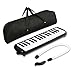 Melodica instrument - NASUM 32/37 Key Piano Style Melodica,Melodica keyboard Suitable for Teaching and Playing,with Carrying Case (Black) (32)