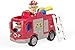 Fisher-Price Little People Fire Truck Toy with Lights Sounds and 2 Figures, Toddler Toy for Pretend Play