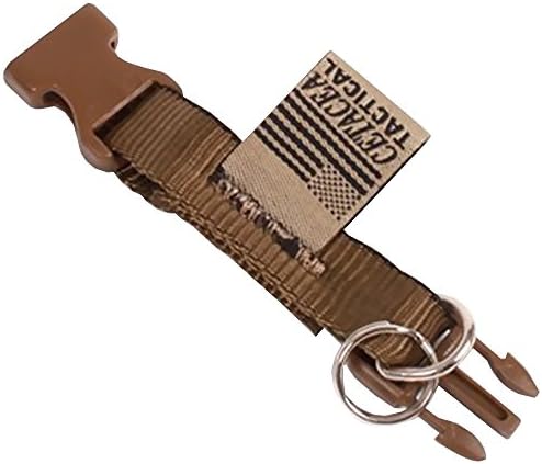 Cetacea TagIt Removable Tag Holder Coyote Tan
