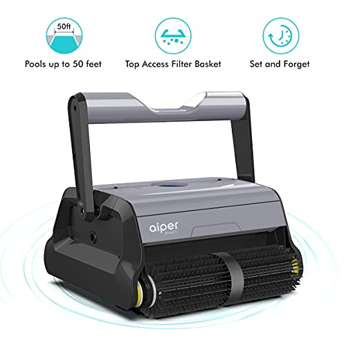 AIPER SMART Automatic Robotic Pool Cleaner with Wall Climbing Function