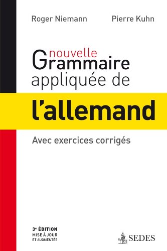 Nouvelle grammaire appliquée de l'allemand