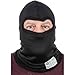 G-Force 41121L1BK Black SFI Flame-Retardant Single Layer Balaclava with 1 Eyeport