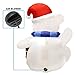 Joiedomi 4 ft Christmas Inflatable Polar Bear with Gift Decoration, Blow Up Polar Bear with Build-in LEDs for Xmas Yard Decoration Holiday Indoor Outdoor Garden Lawn Party Favor Holiday Supplies Décor